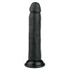 Easytoys - tapadókorongos élethű dildó (20,5cm) - fekete Easytoys - tapadókorongos élethű dildó (20,5cm) - fekete