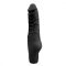 EasyToys Power Vibe - normál szilikon pénisz vibrátor (fekete)