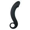 EasyToys Curved Dong - szilikon anál dildó (fekete) EasyToys Curved Dong - szilikon anál dildó (fekete)