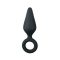 Easytoys Pointy Plug S - anál plug (fekete) - kicsi
