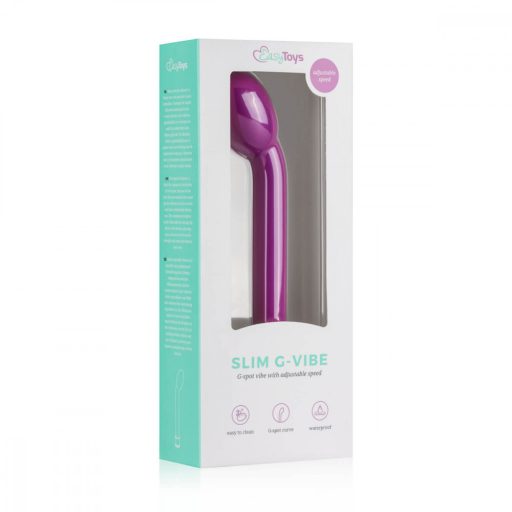 Easytoys Slim - G-pont vibrátor (lila)