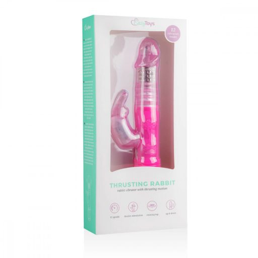 Easytoys Bunny - lökő vibrátor (pink)