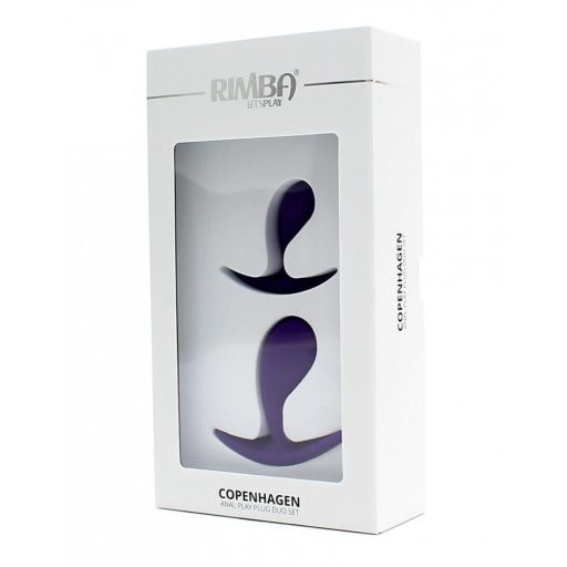 Rimba Copenhagen - anál plug szett - lila (2db)