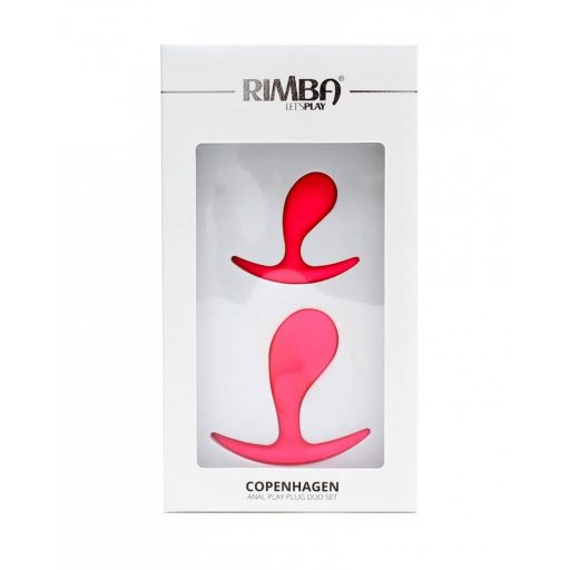 Rimba Copenhagen - butt plug szett - pink (2db)