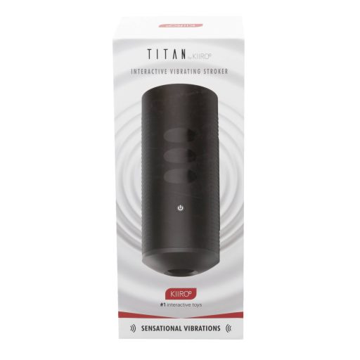 Kiiroo Titan - interaktív maszturbátor (fekete)