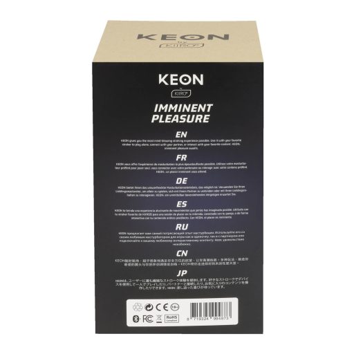 Kiiroo Keon Wifi Automatic - maszturbátor tartozék férfiaknak (fekete)