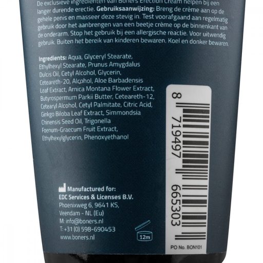 Boners Erection - stimuláló intim krém férfiaknak (100 ml)