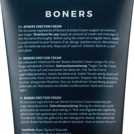 Boners Erection - stimuláló intim krém férfiaknak (100 ml)