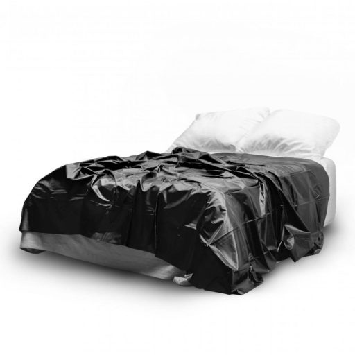 EasyToys - lakk lepedő - 180 × 230 cm (fekete)