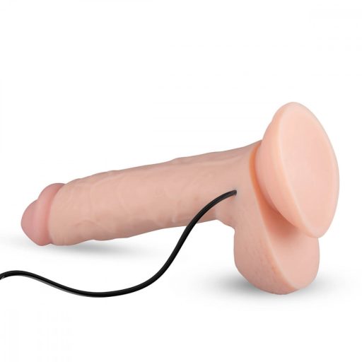 Real Fantasy Glynn - akkus, élethű vibrátor - 25 cm (natúr)
