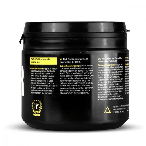 BUTTR Fisting Gel - öklöző, vízbázisú síkosító gél (500ml)