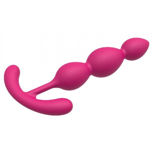 Cheeky Love - gyöngyös anál plug (pink)