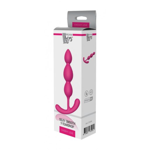 Cheeky Love - gyöngyös anál plug (pink)