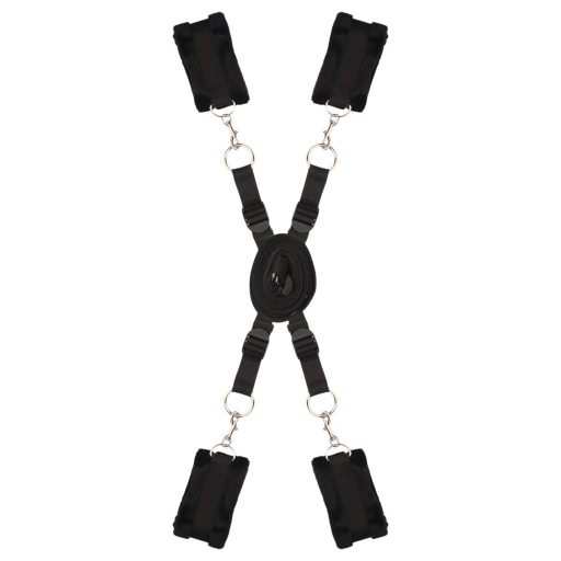 Dreamtoys Blaze - ágyrögzítő kötözőszett (fekete)