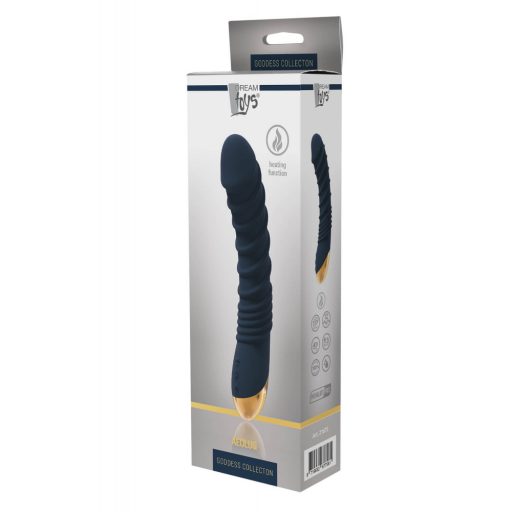 Goddess Aeolus - melegítő, G-pont vibrátor (kék)