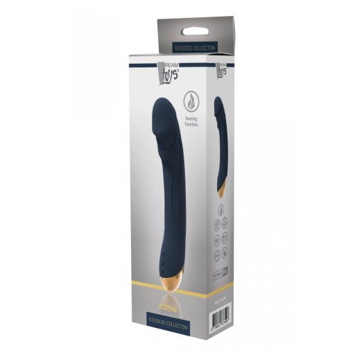 Goddess Boreas - akkus, melegítő G-pont vibrátor (kék)