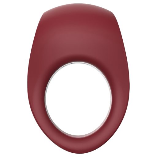 Dreamtoys Ivy - rezgő péniszgyűrű (bordó)