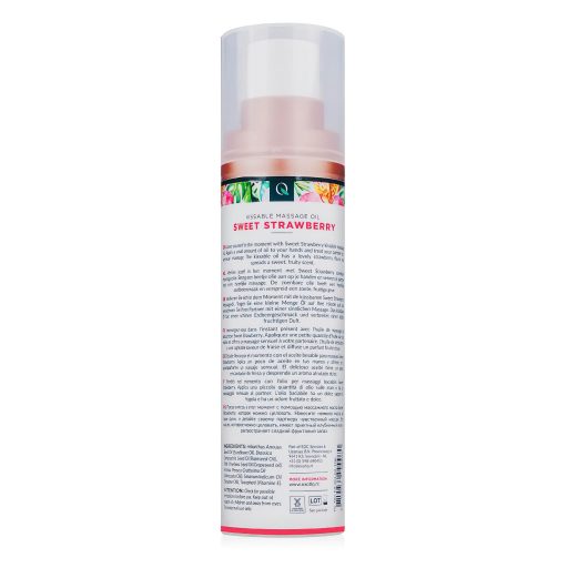 Exotiq - erotikus masszázsolaj eper illattal (100 ml)