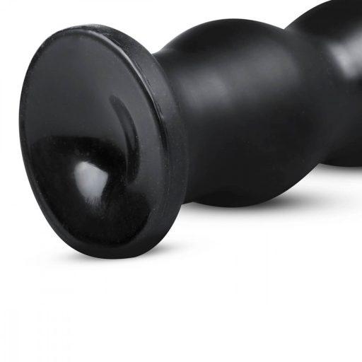 BUTTR Tactical III - tapadókorongos dildó (fekete)