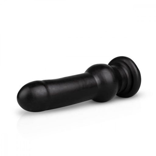 BUTTR Tactical I - tapadókorongos dildó (fekete)
