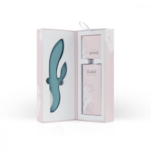Bloom Violet Rabbit - csiklókaros G-pont vibrátor (türkiz)