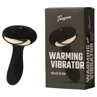 Teazers - melegítő funkciós anál vibrátor (fekete)