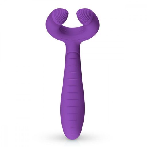 EasyToys Couple - akkus, vízálló párvibrátor (lila)
