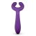 Easytoys Couple - akkus, vízálló párvibrátor (lila)