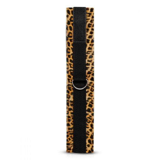 Panthra Gato - vibrátoros kötöző szett (8 részes) - leopárd-fekete