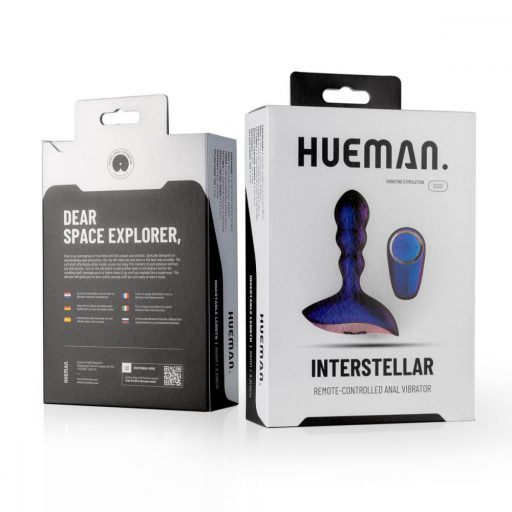/ Hueman Interstellar - hullámos anál vibrátor (lila)