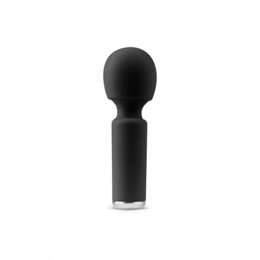 EasyToys Wonder Wand - akkus, mini masszírozó vibrátor (fekete)