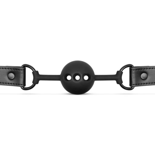 Bedroom Fantasies - szájpecek légző lyukakkal (fekete)