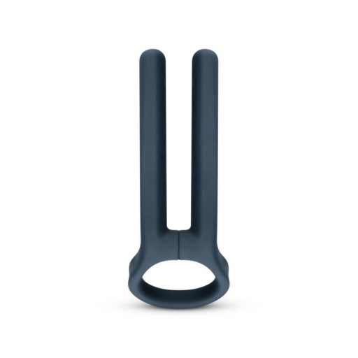 Boners - akkus péniszgyűrű és here vibrátor (kék)