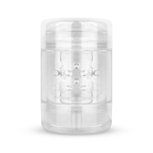 FPPR. - kétvégű maszturbátor - punci & ánusz (átlátszó)