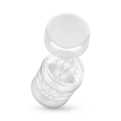 FPPR. - kétvégű maszturbátor - punci & ánusz (átlátszó)