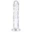 EasyToys - zselés dildó - 16cm (átlátszó)