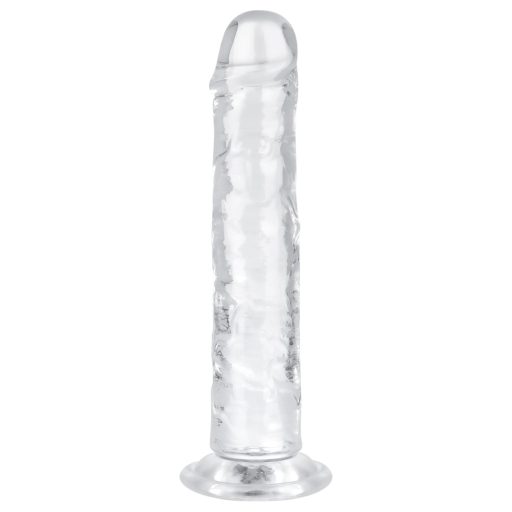 EasyToys - zselés dildó - 16cm (átlátszó)