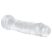EasyToys - zselés dildó - 16cm (átlátszó)