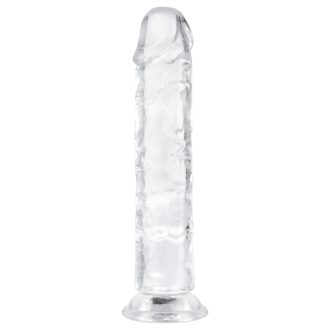 EasyToys - zselés dildó - 18cm (átlátszó)