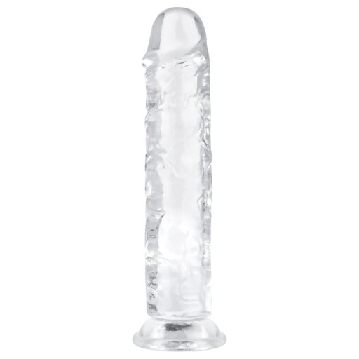 EasyToys - zselés dildó - 18cm (átlátszó)