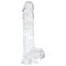 EasyToys - herés dildó - 13,5cm (átlátszó)