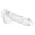 EasyToys - herés dildó - 13,5cm (átlátszó)