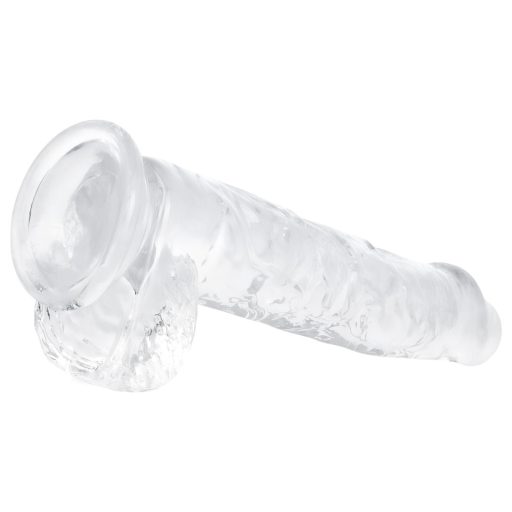 EasyToys - herés dildó - 13,5cm (átlátszó)