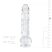 EasyToys - herés dildó - 13,5cm (átlátszó)