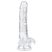 EasyToys - herés dildó - 17cm (átlátszó)