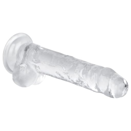 EasyToys - herés dildó - 17cm (átlátszó)