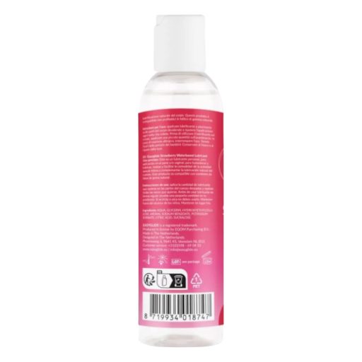 EasyGlide - ízesített vízbázisú síkosító - eper (150ml)