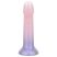 EasyToys Mermaid - csillámos dildó - 19cm (pink)