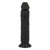 Easytoys - élethű dildó - 22,5 cm (fekete) Easytoys - élethű dildó - 22,5 cm (fekete)