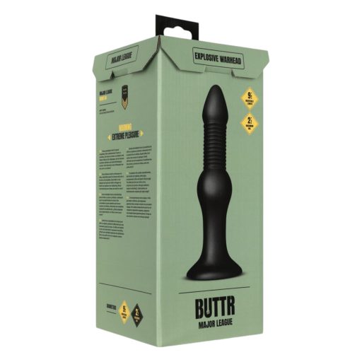 BUTTR Explosive Warhead - anál dildó (fekete)